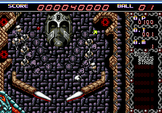 Devil Crash MD screenshot 3 for Sega Mega Drive